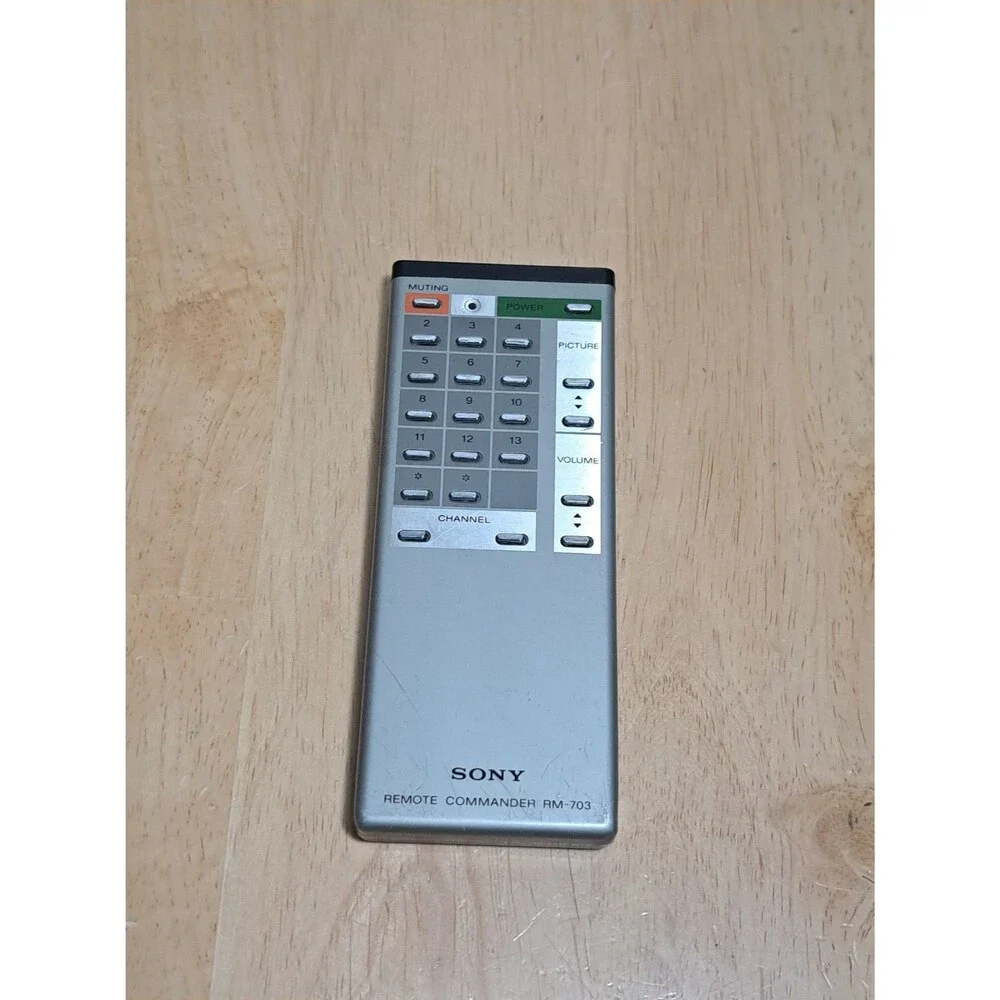 Vintage Sony Remote Commander RM-703 Made in Japan Tested Working